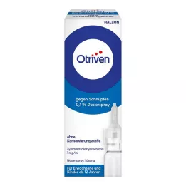 OTRIVEN 0,1% dozuojamas purškalas be konservantų, 10 ml