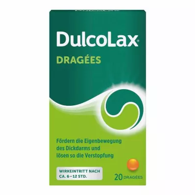 DULCOLAX Dragees skrandyje neirios tabletės, 20 vnt