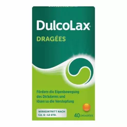 DULCOLAX Dragees skrandyje neirios tabletės, 40 vnt