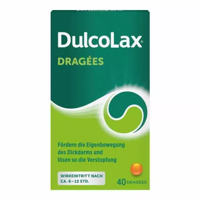 DULCOLAX Dragees skrandyje neirios tabletės, 40 vnt