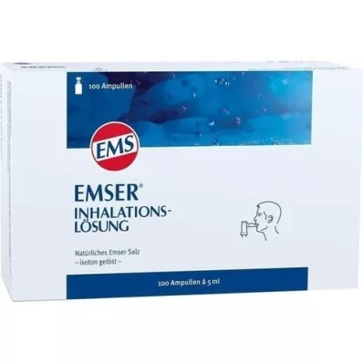 EMSER Inhaliacinis tirpalas, 100 vnt EMSER Inhaliacinis tirpalas, 100 vnt