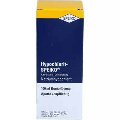 HYPOCHLORIT Speiko tirpalas, 100 ml HYPOCHLORIT Speiko tirpalas, 100 ml