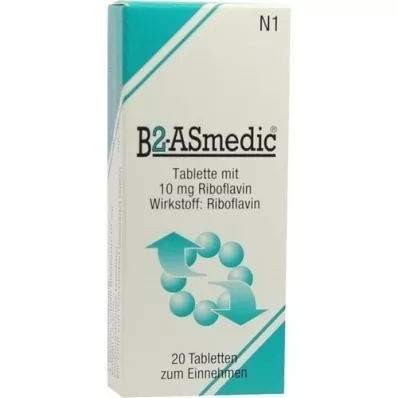 B2 ASmedic tabletės, 20 vnt
