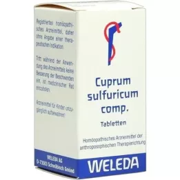CUPRUM SULFURICUM kompl., 100 vnt