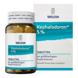 KEPHALODORON 5% tabletės, 250 vnt