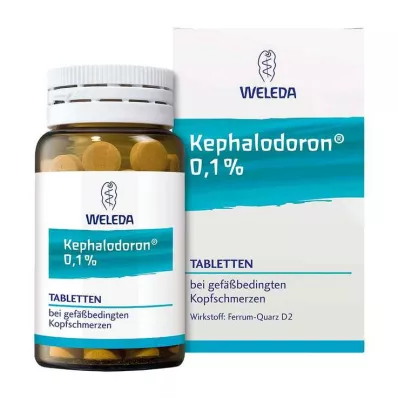 KEPHALODORON 0,1% tabletės, 100 vnt KEPHALODORON 0,1% tabletės, 100 vnt