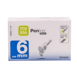 Mylife Penfine Classic kaniulės 6 mm, 100 vnt