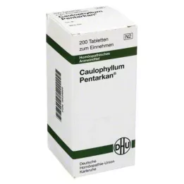 CAULOPHYLLUM PENTARKAN Tabletės, 200 vnt