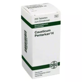 CAUSTICUM PENTARKAN H tabletės, 200 vnt