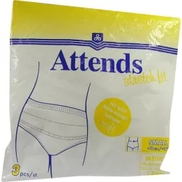ATTENDS Stretchfit kelnės S, 1X3 vnt
