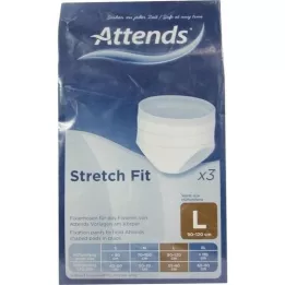 ATTENDS Stretchfit kelnės L, 1X3 vnt