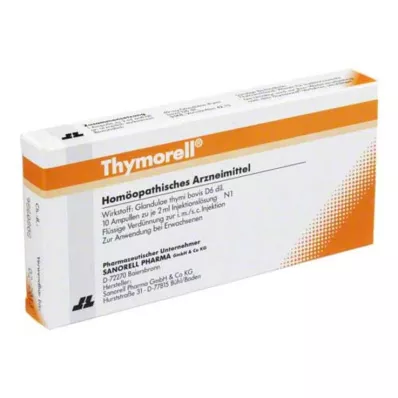 THYMORELL Injekcinio tirpalo ampulės, 10X2 ml THYMORELL Injekcinio tirpalo ampulės, 10X2 ml