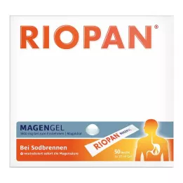 RIOPAN Skrandžio gelio lazdelė, 50X10 ml