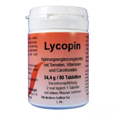 LYCOPIN Tabletės, 80 vnt