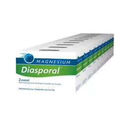 MAGNESIUM DIASPORAL 2 mmol ampulės, 50X5 ml