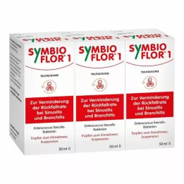 SYMBIOFLOR 1 suspensija, 3X50 ml