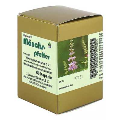 MÖNCHSPFEFFER BIOXERA Kapsulės, 60 vnt MÖNCHSPFEFFER BIOXERA Kapsulės, 60 vnt