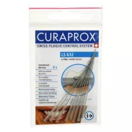 CURAPROX LS 632 Tarpdančių šepetėlis ypač smulkus, 8 vnt