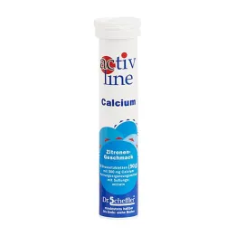 Activline Calcium Lemon šnypščiosios tabletės, 20 vnt