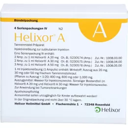 HELIXOR A serijos pakuotė IV ampulės, 4X7 vnt
