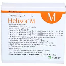 HELIXOR M serijos pakuotė IV ampulės, 4X7 vnt