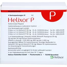 HELIXOR P serijos pakuotė IV Ampulės, 4X7 vnt
