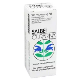 SALBEI CURARINA Lašai, 100 ml