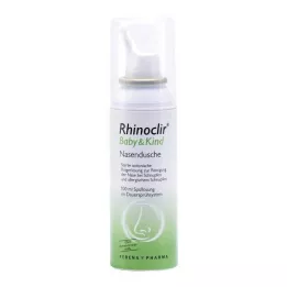 RHINOCLIR Kūdikių &amp; Vaiko nosies dušo tirpalas, 100 ml