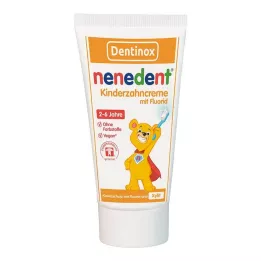 NENEDENT Vaikiška dantų pasta su fluoru, 50 ml