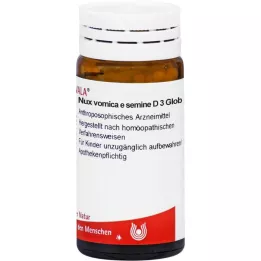 NUX VOMICA E semino D 3 rutuliukai, 20 g