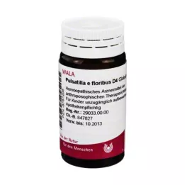 PULSATILLA E floribus D 4 rutuliukai, 20 g