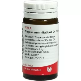 THUJA E SUMMITATIBUS D 4 rutuliukai, 20 g