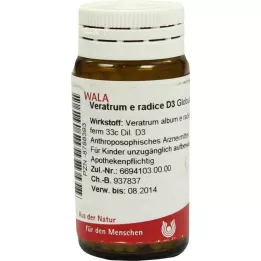 VERATRUM E radice D 3 Globuli, 20 g