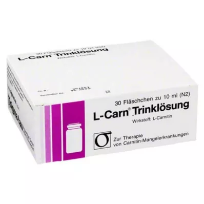 L-CARN Geriamasis tirpalas, 30X10 ml L-CARN Geriamasis tirpalas, 30X10 ml