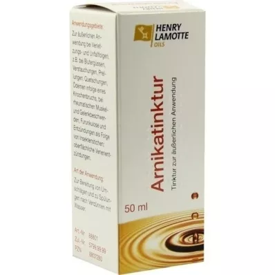 ARNIKA TINKTŪRA, 50 ml ARNIKA TINKTŪRA, 50 ml