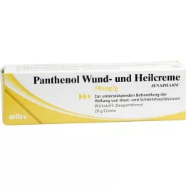 PANTHENOL Žaizdų ir gydymo kremas Jenapharm, 20 g