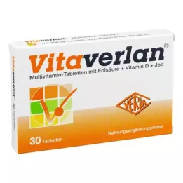 VITAVERLAN Tabletės, 30 vnt