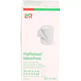 HAFTELAST Tvirtinimo juosta rišli be latekso 10 cmx4 m kremas, 1 vnt