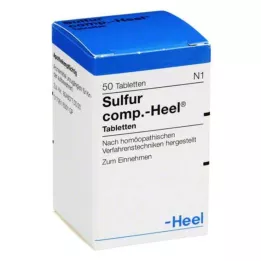 SULFUR COMP.Tabletės ant kulno, 50 vnt