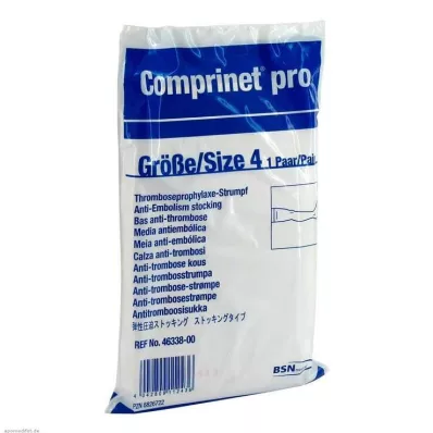 COMPRINET vienai kojinei šlaunims ilgis 4 dydis baltas, 2 vnt COMPRINET vienai kojinei šlaunims ilgis 4 dydis baltas, 2 vnt