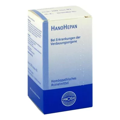 HANOHEPAN Tabletės, 100 vnt HANOHEPAN Tabletės, 100 vnt