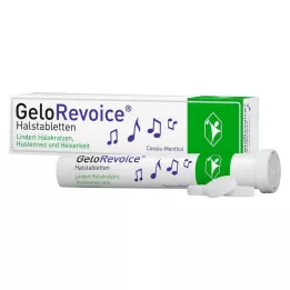 GELOREVOICE Gerklės pastilės Cassis-Menthol Lut.-Tab., 20 vnt