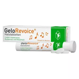GELOREVOICE Gerklės pastilės Greipfrutas-Mentolis Lut., 20 vnt