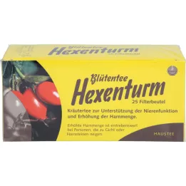 HEXENTURM Gėlių arbatos filtrų maišeliai, 25 vnt