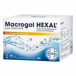 MACROGOL HEXAL plius elektrolitai Plv.z.H.e.L.z.E., 50 vnt