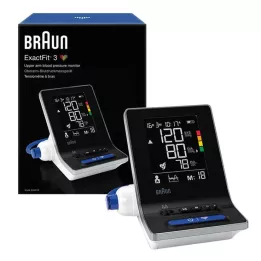 BRAUN BLUTDRUCKMESSGERÄT „ExactFit3 Upper Arm BUA6150“, 1 vnt