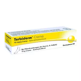 TERBIDERM 10 mg/g grietinėlės, 15 g