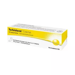 TERBIDERM 10 mg/g grietinėlės, 30 g