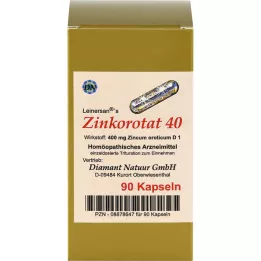 ZINKOROTAT 40 Leinersan kapsulių, 90 vnt