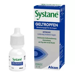 SYSTANE GELTROPFEN Drėkinamasis akių gelis, 10 ml